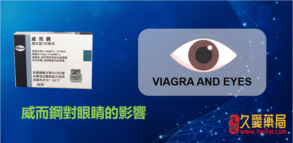 威而鋼的雙面:改善勃起與眼睛問題